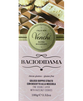 Venchi - Tavoletta Bacio di Dama - 100g - NOVITA'