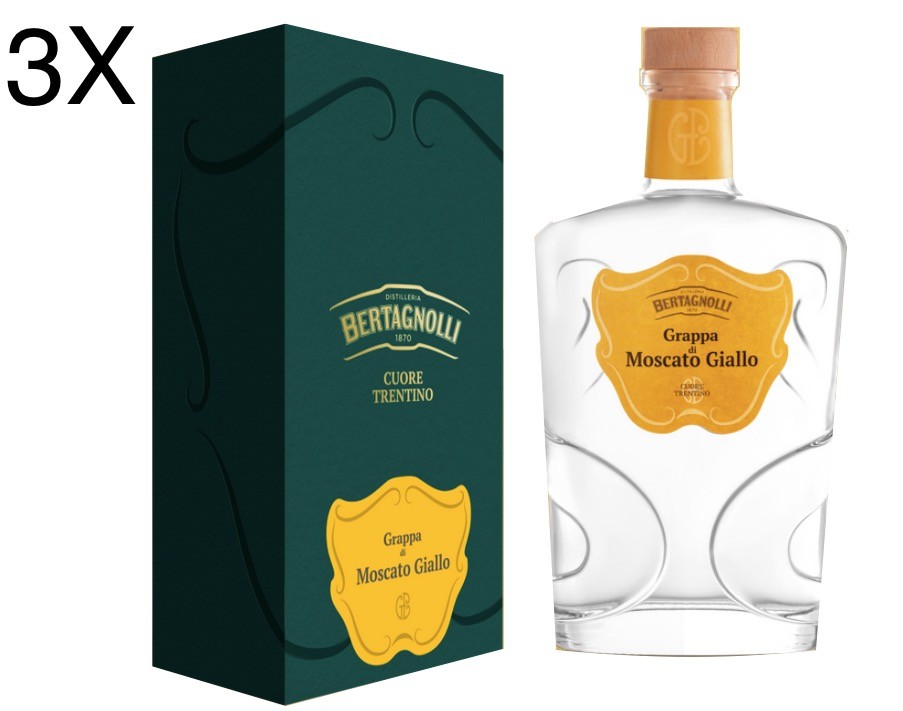 Bertagnolli Grappa Moscato Giallo shop online white grappa