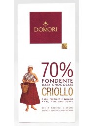 Domori - Dark Chocolate 70% Cocoa Criollo - 50g