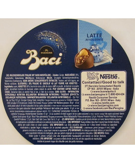 Vendita online Baci Perugina al Latte, cioccolatino al latte ripieno di nocciole. Shop on line cioccolatini con frasi d'amore al