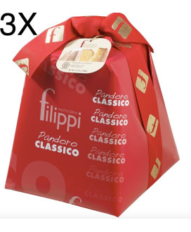 Vendita online pandoro Filippi classico. Shop on line pandori classici artigianali della pasticceria Filippi, prodotto da forno,