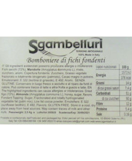 Vendita online Fichi ricoperti Sgambelluri. Shop torroncino ricoperto Salvatore Sgambelluri. Croccante