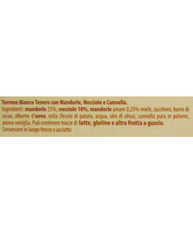 Sorelle Nurzia - Torrone Tenero con Nocciole Ricoperto al Cioccolato 200g