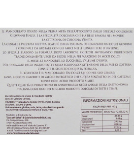 Vendita online Finissimo Mandorlato di Cologna Veneta Casa del Dolce di Fausto Bertolini. Il miglior Torrone Mandorlato