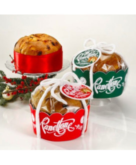 Online sales Flamigni classic panettone Milano hand-wrapped. Shop online homemade panettone, naturally leavened baked cake with 