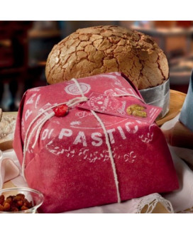 Online sales Flamigni classic panettone Milano hand-wrapped. Shop online homemade panettone, naturally leavened baked cake with 