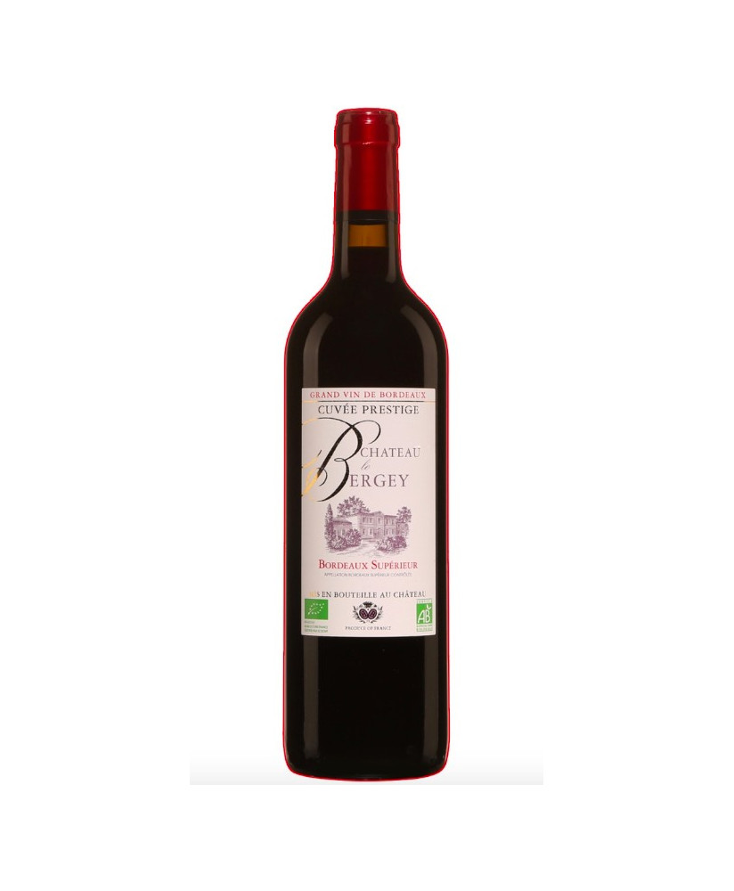 Château Le Bergey - Cuvée Prestige Bordeaux Supérieur 2018  - AOC - 75cl