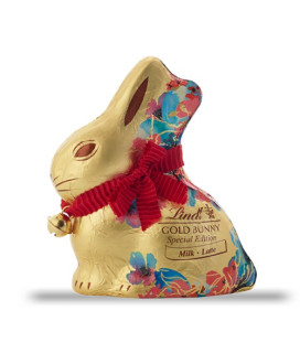 Online selling and buy easter eggs Lindt Gold Bunny rabbit Easter milk chocolate, dark, white, and hazelnuts.Lindt and Sprungli 