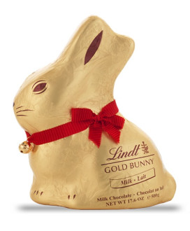 Online selling and buy easter eggs Lindt Gold Bunny rabbit Easter milk chocolate, dark, white, and hazelnuts.Lindt and Sprungli 