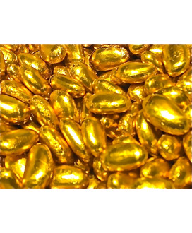 online sale Gold confetti for weddings ceremonies shop online candy Volpicelli of nola whole almond gold skinned best value conf