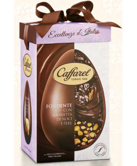 Caffarel - Fondente con Nocciole, Mandorle e Pistacchi interi - 530g