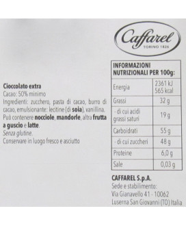 Vendita online Uova Caffarel fondente con sorprese firmate. Shop on line uovo Caffarel per adulti fondente, con sorpresa firmata