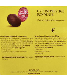 Vendita online ovetti di cioccolato Caffarel assortiti fondenti ripieni assortiti. Shop on-line ovette Caffarel al fondenti. Mig