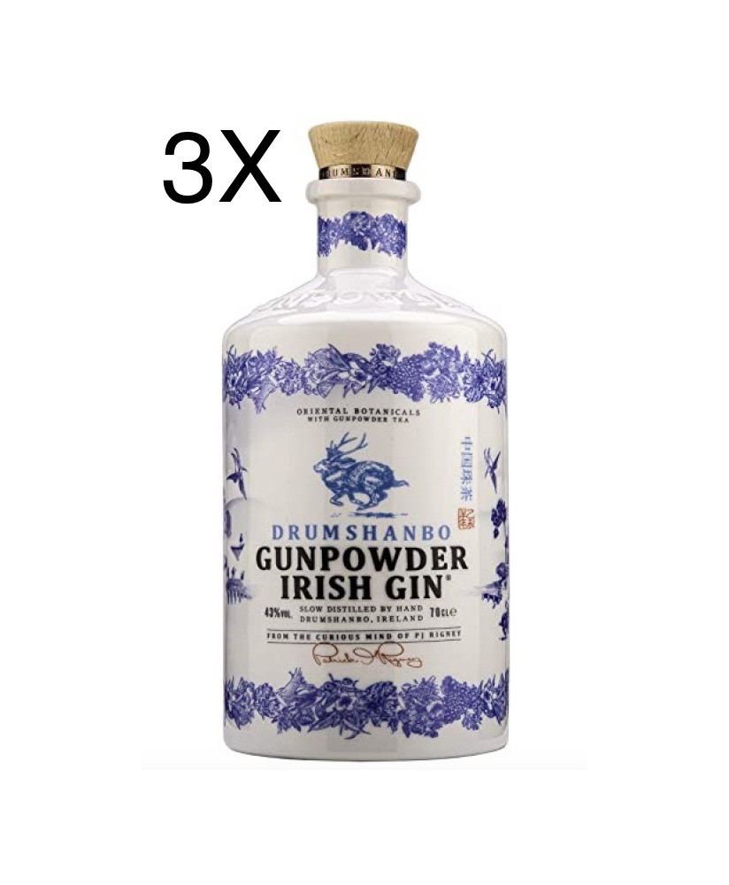 The Shed Distillery - Gunpowder Irish Gin - CERAMIC LIMITED EDITION - 70cl