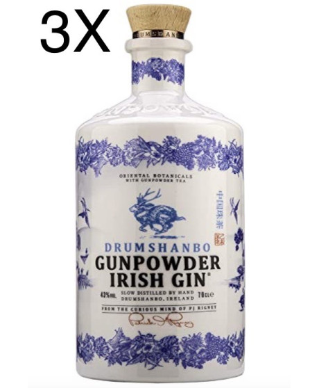 The Shed Distillery - Gunpowder Irish Gin - CERAMIC LIMITED EDITION - 70cl