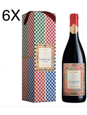 (6 BOTTIGLIE) Donnafugata - Cuordilava 2017 - Dolce & Gabbana - Etna Rosso DOC - Astucciato - 75cl