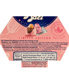 shop online bacio perugina pink, online shop limited edition pink bacio perugina, bacio with cocoa beans Ruby Natural