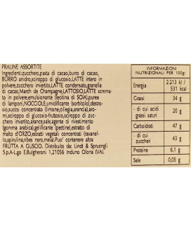 Lindt - 20 Mini Pralinés - 100g