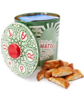 Antonio Mattei - Biscotti di Prato Classici - Scatola di Latta - 300g