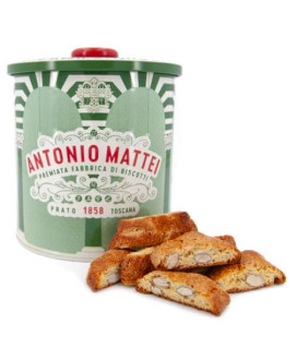 Antonio Mattei - Biscotti di Prato Classici - Scatola di Latta - 300g