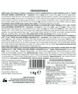 Fiasconaro Panettone tradizionale