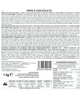 Fiasconaro panettone Pera e Cioccolato 1000g