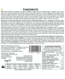 fiasconaro panettone pandorato