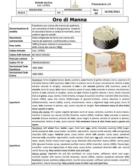 Fiasconaro Panettone Oro di Manna - 1000g