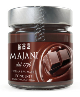 Vendita online Majani Crema Spalmabile Scorza Sfoglia Nera Fondente. Shop on line creme Spalmabili Majani di Bologna. Prezzi