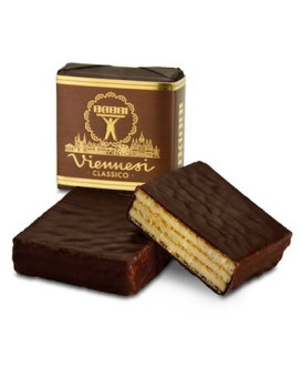 Vendita online Wafers Babbi Viennesi ricoperti di cioccolato fondente. Shop on line Viennesi Babbi. Miglior prezzo online Vienne