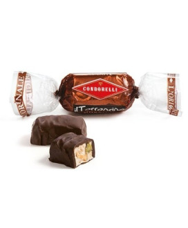 Vendita online Torroncini Siciliani Condorelli ricoperti di cioccolato al caffè. Shop on line morbidi torroncini al caffe' - 25,