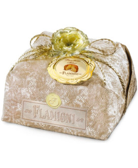 Vendita online panettone Flamigni classico Milano incartato a mano. Shop on-line panettoni artigianali, dolce da forno lievitato