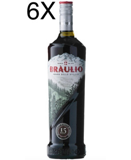 (3 BOTTLES) Braulio - Amaro Alpino - Bormio - 100cl