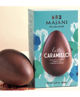 Milk chocolate and caramel easter eggs online sale Majani | corso101