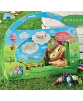 Vendita online Coniglietti Gold Bunny di Pasqua Lindt & Sprüngli al Latte (SCONTO 10%). Shop on line Coniglietto di cioccolato a