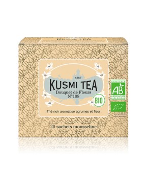 Kusmi Tea - Bouquet of Flowers N°108 - Bio - 20 Sachets - 40g