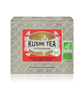 Kusmi Tea Vendita online Té nero St. Petersburg in filtri scatolina 20 sacchetti. The di qualità Kusmi Tea