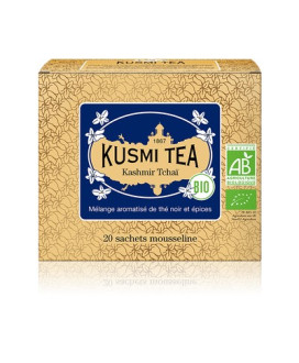 Kusmi Tea Vendita online Té nero Kashmir Tchai in foglie sfuso in scatola di metallo. The di qualità sfuso. Kusmi Tea