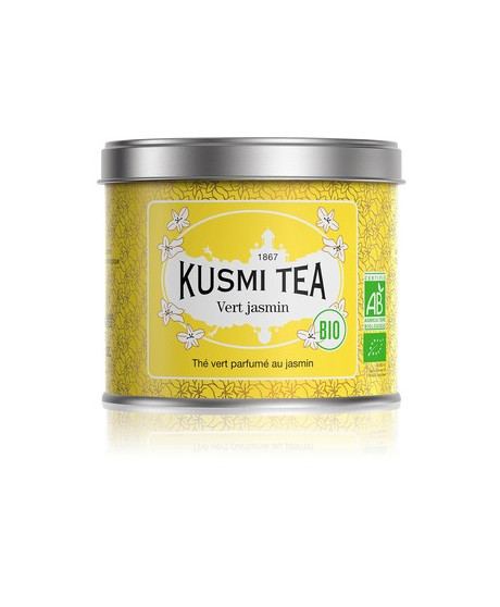 Shop online Jasmine Green Tea Kusmi Tea in leaf. Tea French purifying quality teas. online shop Kusmi Tea