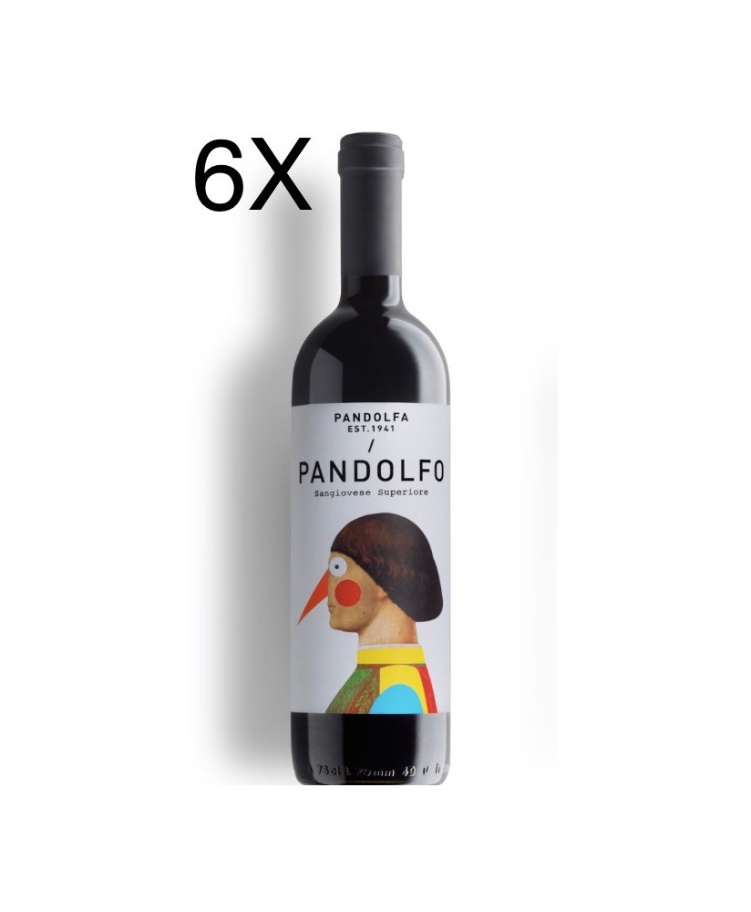 (3 BOTTIGLIE) Pandolfa - Pandolfo 2020 - Sangiovese di Romagna Superiore DOC - 75cl