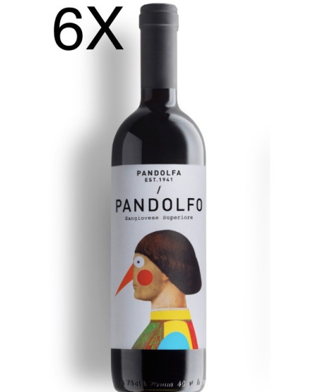 (3 BOTTLES) Pandolfa - Pandolfo 2020 - Sangiovese di Romagna Superiore DOC - 75cl