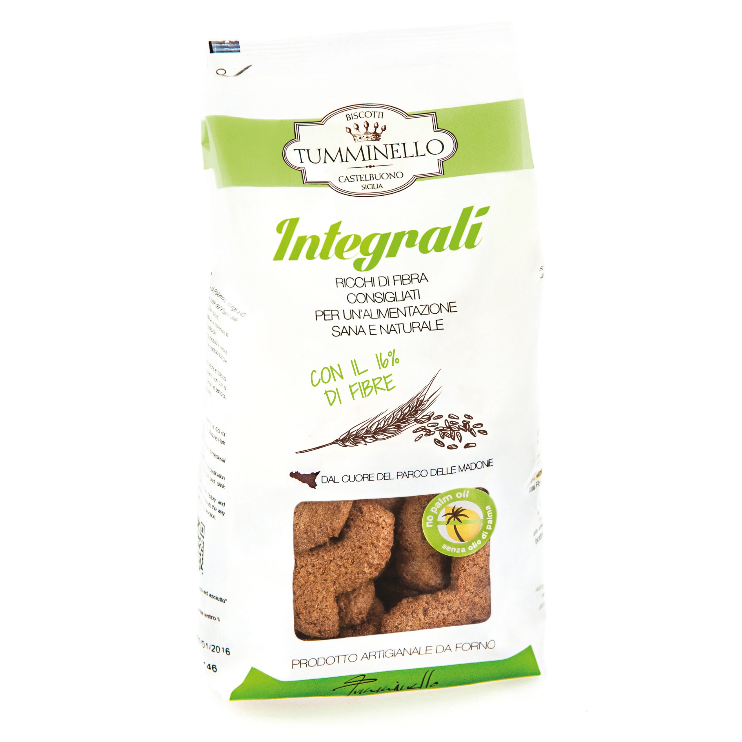 Tumminello Integrali biscotti siciliani Castelbuono Palermo