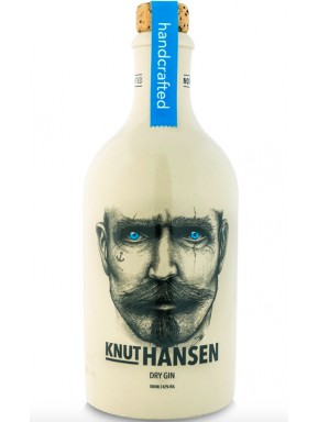 Knut Hansen - Dry Gin - Bottiglia in Ceramica - 50cl