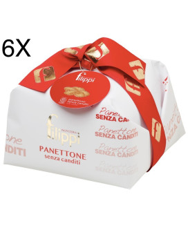 Vendita online panettone Filippi Senza Canditi Avorie'. Shop on line panettoni artigianali della pasticceria Filippi, prodotto d