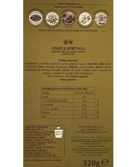 Vendita online scatole regalo di cioccolatini Lindt assortiti Lindt & Sprüngli. Shop on line confezioni Natalizie Lindt assortit