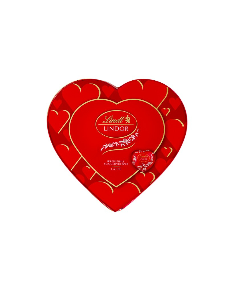 Online sale Heart Shaped Box Lindt Lindor chocolates Valentine gift. Shop packs Lindt February 14