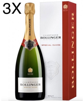 Online sales Bollinger Special Cuvée in gift box. Shop online Bollinger champagne of James Bond, Winston Churchill and Queen Eli