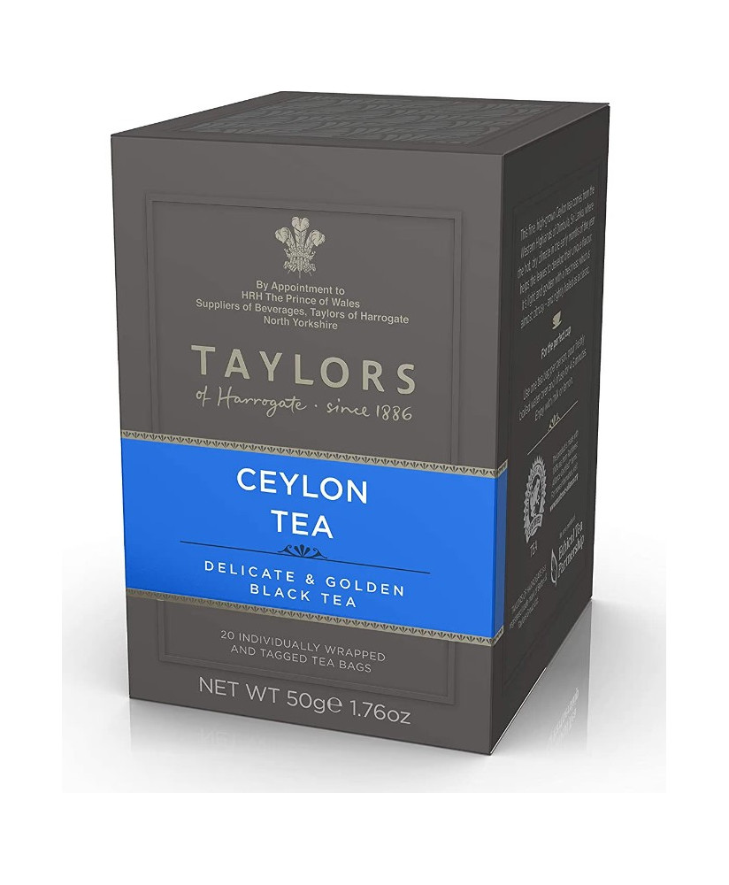 Taylors - Ceylon Tea - 20 Filtri - 50g