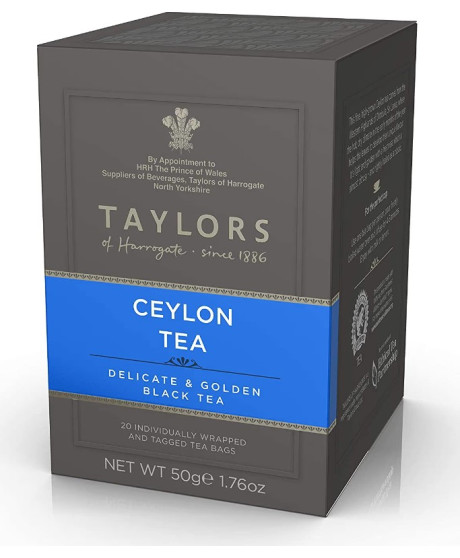 Taylors - Ceylon Tea - 20 Filtri - 50g