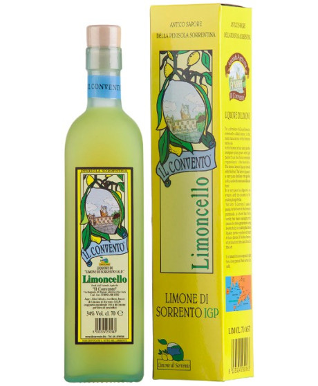 Il Convento - Limoncello di Sorrento IGP - Astucciato - 70cl